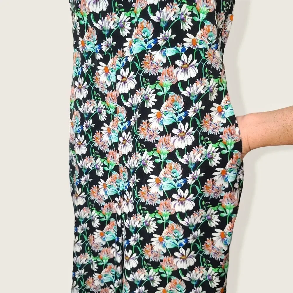 Sam Edelman | NWOT Ruffled Flutter Sleeve Floral Garden Jumpsuit | 2 - Picture 8 of 15
